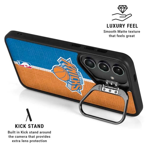 NBA New York Knicks Canvas Galaxy S24 Plus Kickstand Case